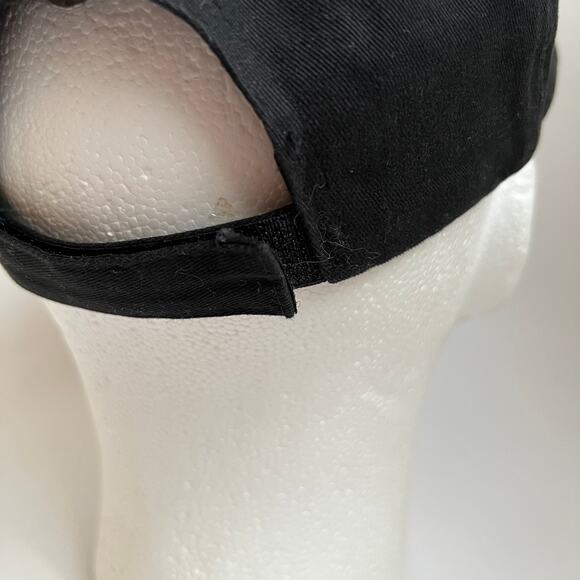 Puppy Dog Head Cap Bulldog Pug Logo Baseball Hat Charlotte Russe Black - Picture 5 of 10